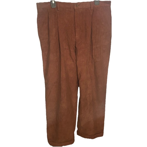 Henry Jacobson Other - Henry Jacobson Cuffed Bottom Men's Brown Corduroy Pants Size 36x30 NWT MSRP $110
